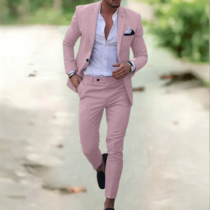Sommeranzug Slim Fit für Herren