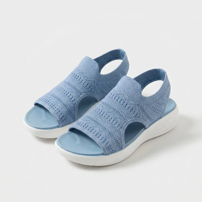 Damen Sandalen Mit Gepolstertem Fußbett