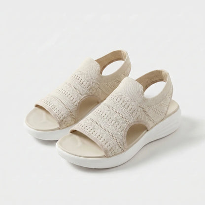 Damen Sandalen Mit Gepolstertem Fußbett