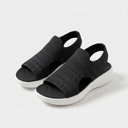 Damen Sandalen Mit Gepolstertem Fußbett
