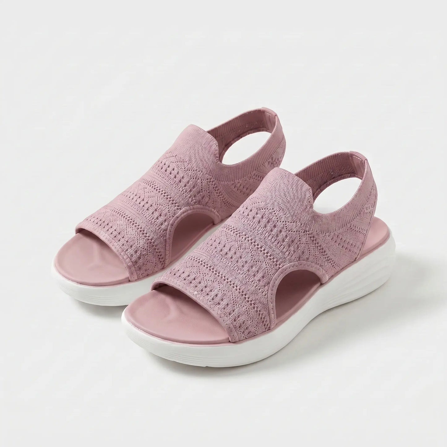 Damen Sandalen Mit Gepolstertem Fußbett