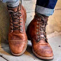 Herren Retro Schnürschuhe Mit Klassischem Design
