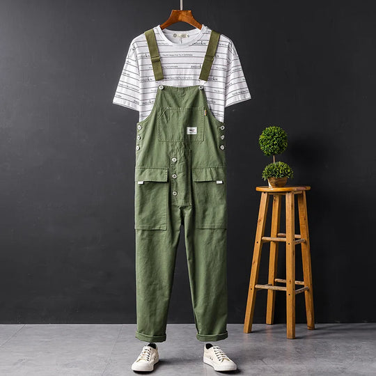 Damen Latzhose Mit Geradem Schnitt Im Casual Stil