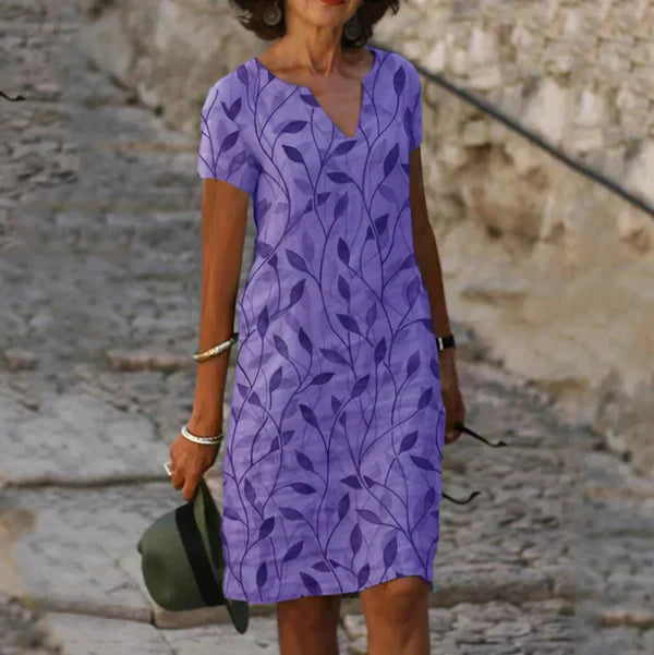 Damen Sommerkleid Mit Zeitlosem Design