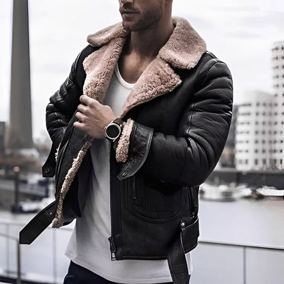 Elegante warme Winterjacke für Herren