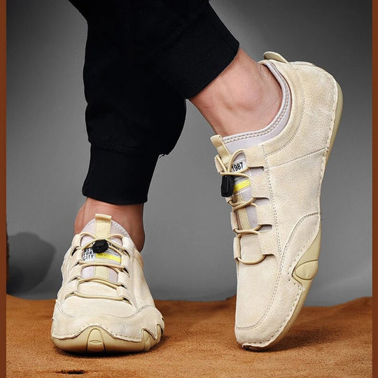 Herren Loafers Aus Glattleder Mit Klassischem Design