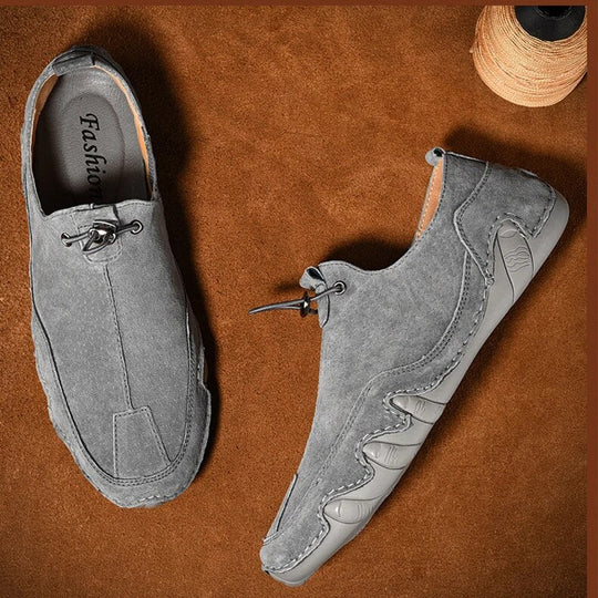 Herren Loafers Aus Glattleder Mit Klassischem Design