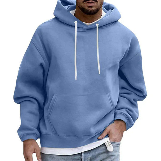 Herren Kapuzenpullover Mit Taschen Und Langarm