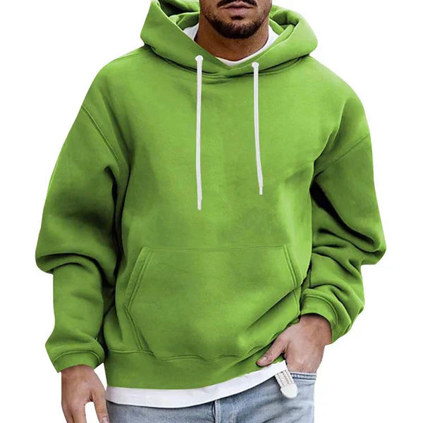 Herren Kapuzenpullover Mit Taschen Und Langarm