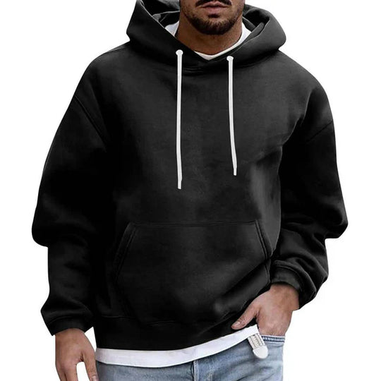 Herren Kapuzenpullover Mit Taschen Und Langarm