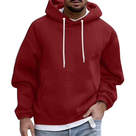 Herren Kapuzenpullover Mit Taschen Und Langarm