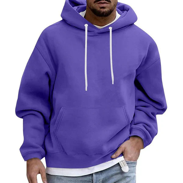 Herren Kapuzenpullover Mit Taschen Und Langarm