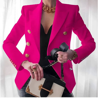Damen Klassischer Blazer Mit Zeitlosem Design