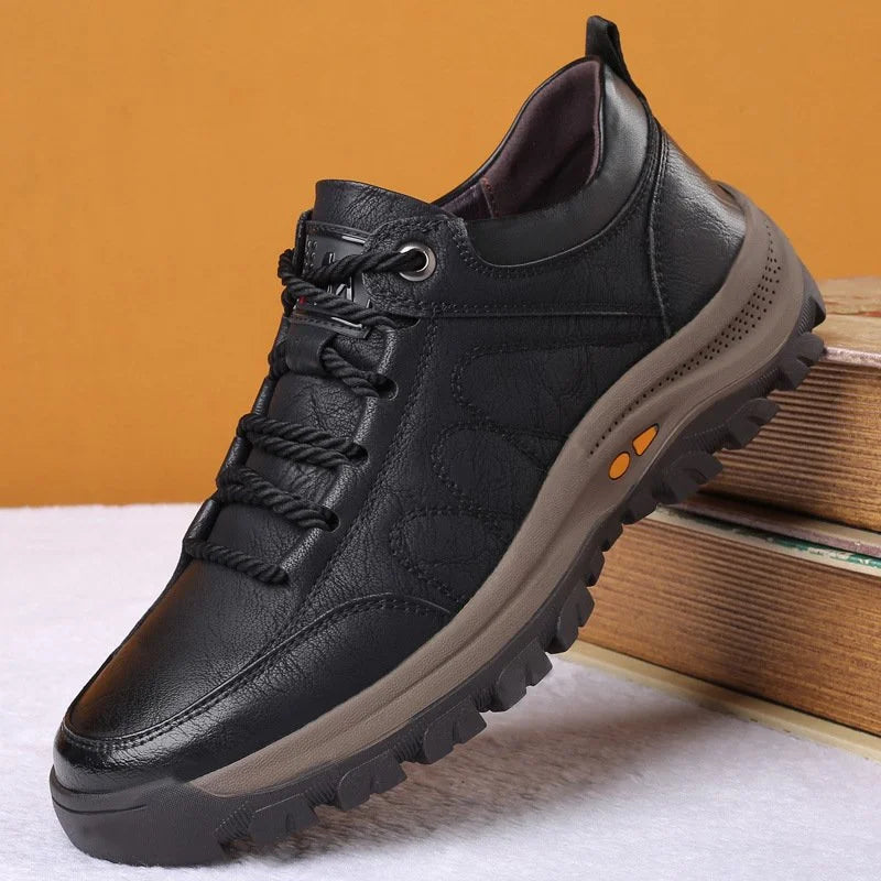 Herren Freizeitschuhe Aus Echtleder Mit Klassischem Design