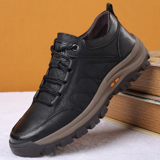 Herren Freizeitschuhe Aus Echtleder Mit Klassischem Design