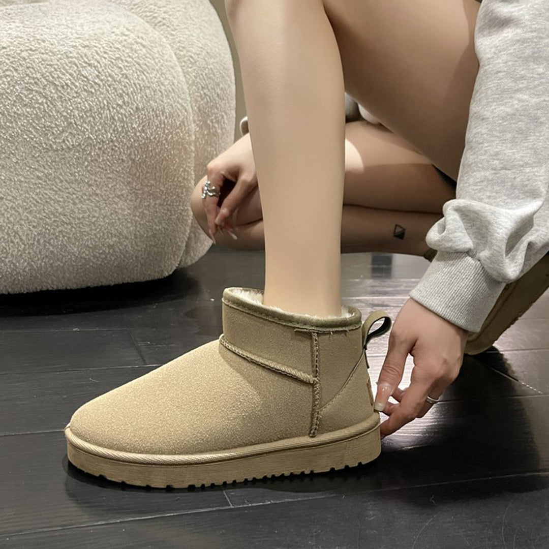 Damen Winterstiefel Mit Warmfutter Und Rutschfester Sohle