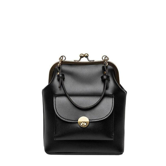 Elegante Vintage-Kisslock-Tasche für Damen