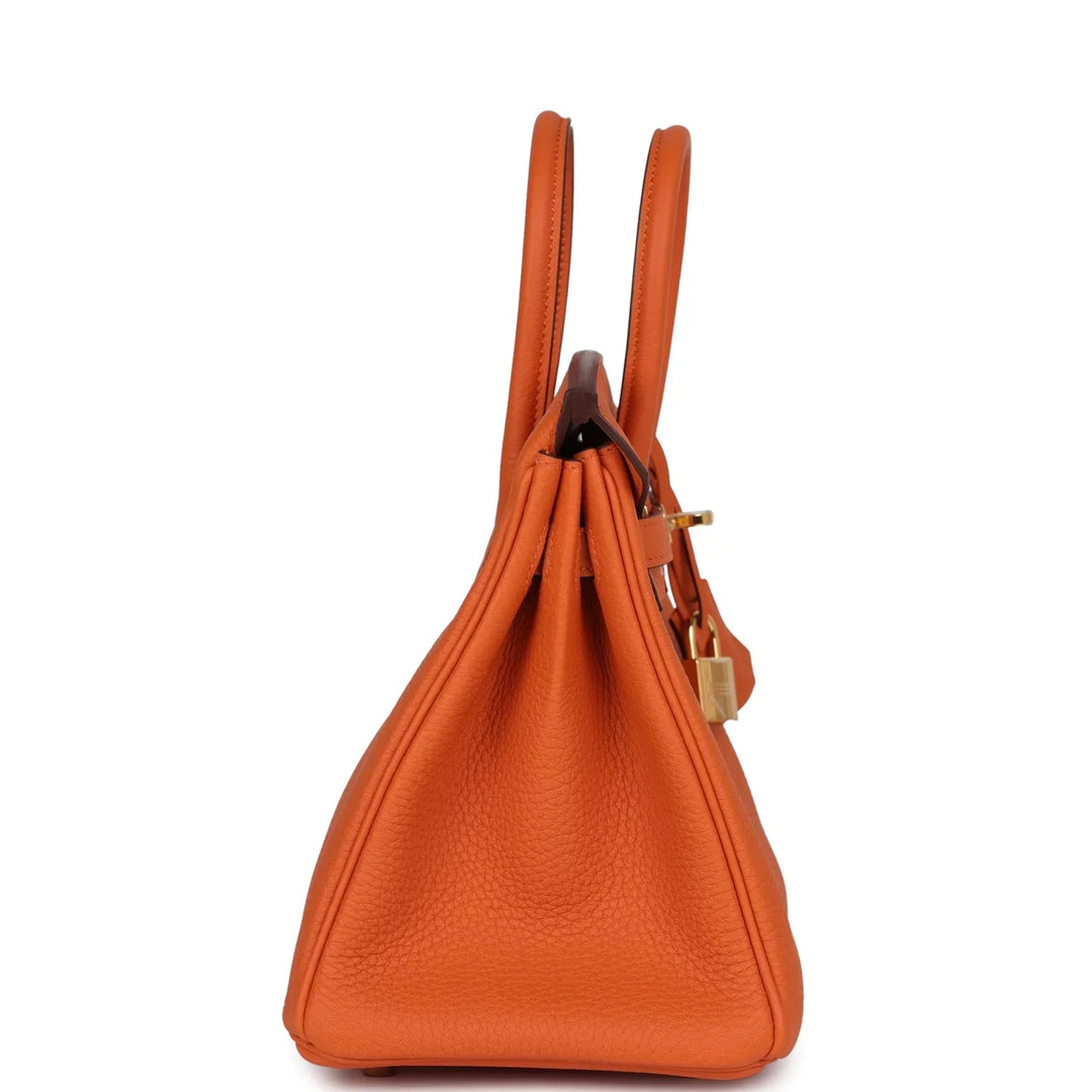 Elegante feste Handtasche mit Goldakzenten für Damen