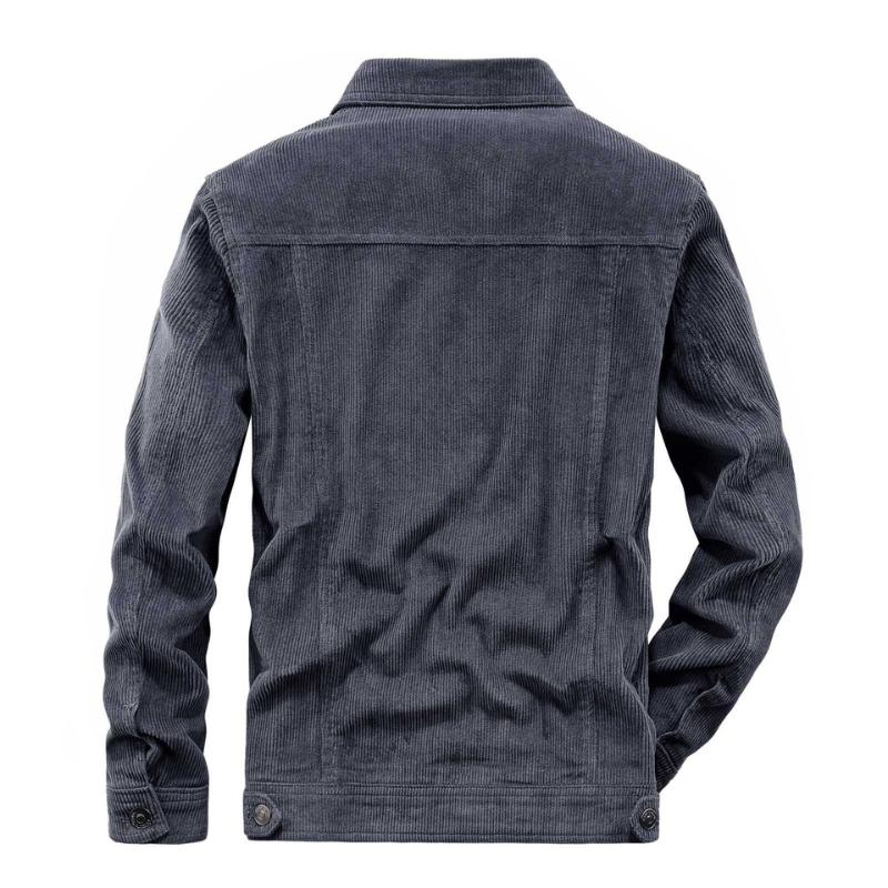 Herren Cordjacke Mit Klassischem Design