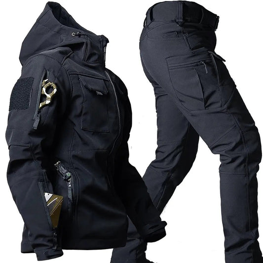 Herren Outdoor Set Wind- Und Wetterfest