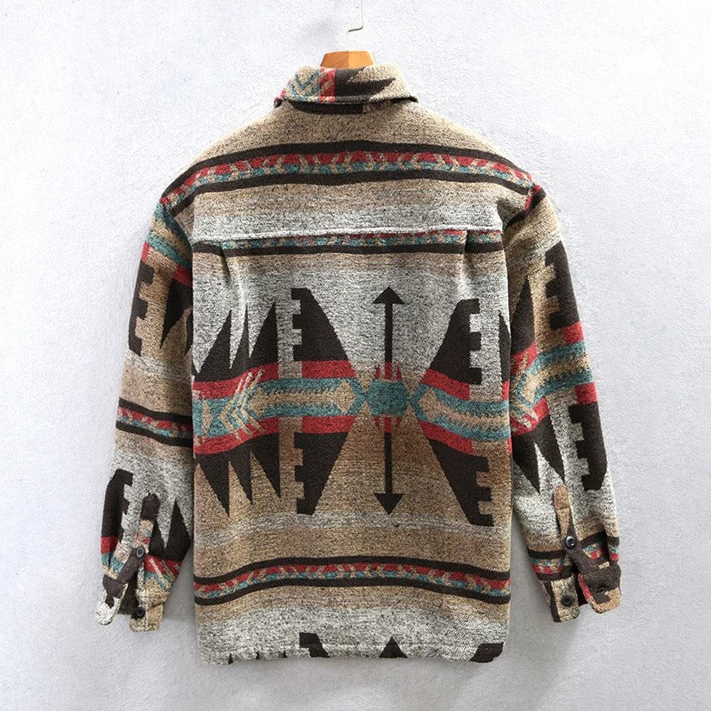 Herren Flanellhemd Im Vintage Stil Mit Weicher Textur