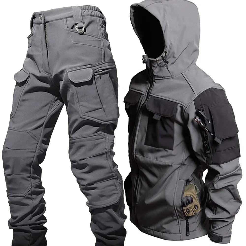 Herren Outdoor Set Wind- Und Wetterfest