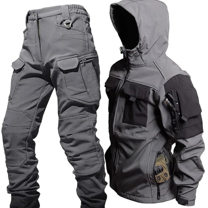 Herren Outdoor Set Wind- Und Wetterfest