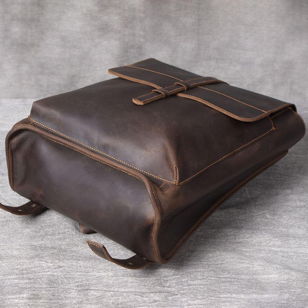 Vintage Leder Rucksack für Herren
