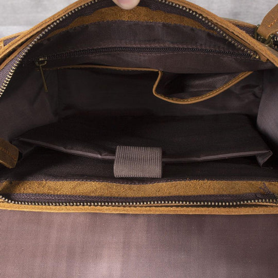 Vintage Leder Rucksack für Herren
