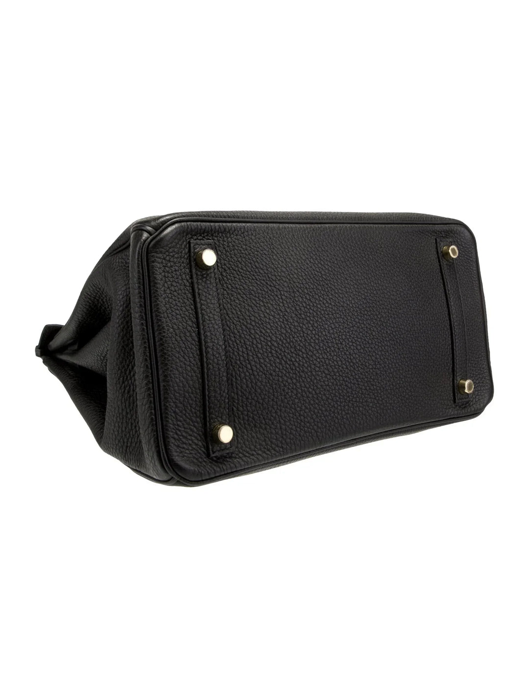 Elegante feste Handtasche mit Goldakzenten für Damen