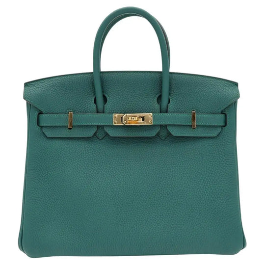 Elegante feste Handtasche mit Goldakzenten für Damen
