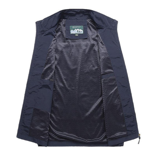 Herren Weste Mit Leichtem Design