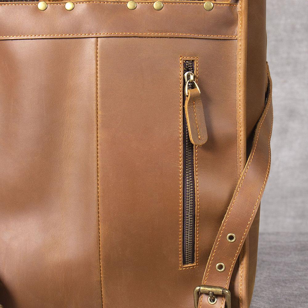 Vintage Leder Rucksack für Herren