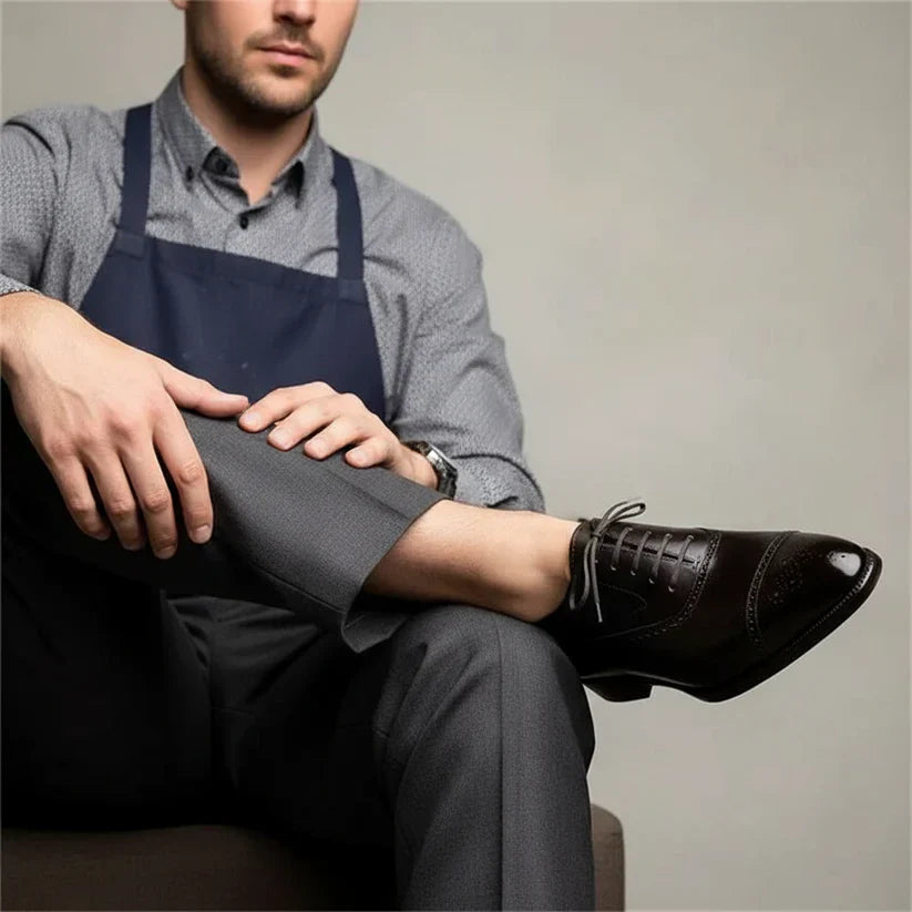 Herren Oxford Brogue Schuhe Für Hochzeit Und Feste