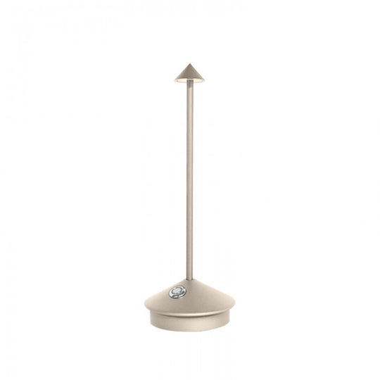 Kabellose LED-Tischlampe – Dimmbar & Wasserfest für Innen- und Außenbereich