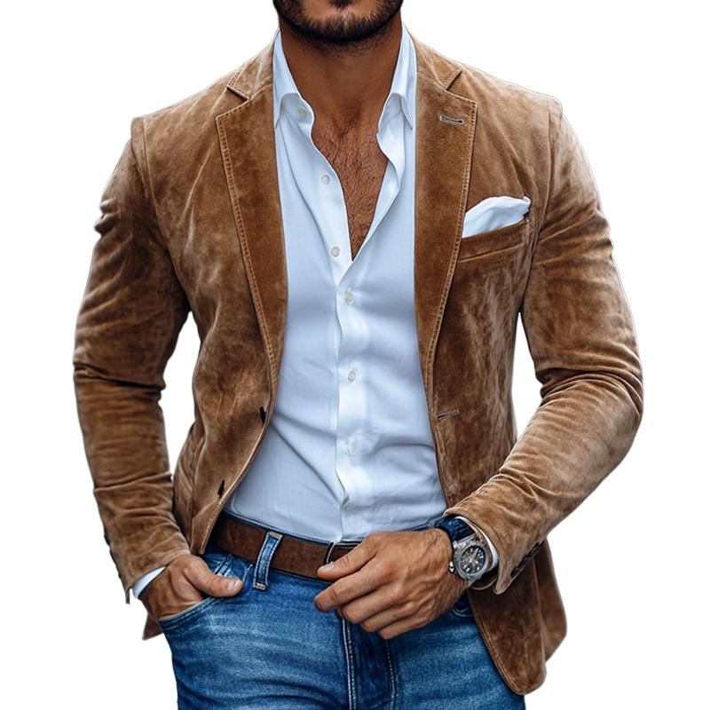 Herren Blazer Mit Klassischem London Stil