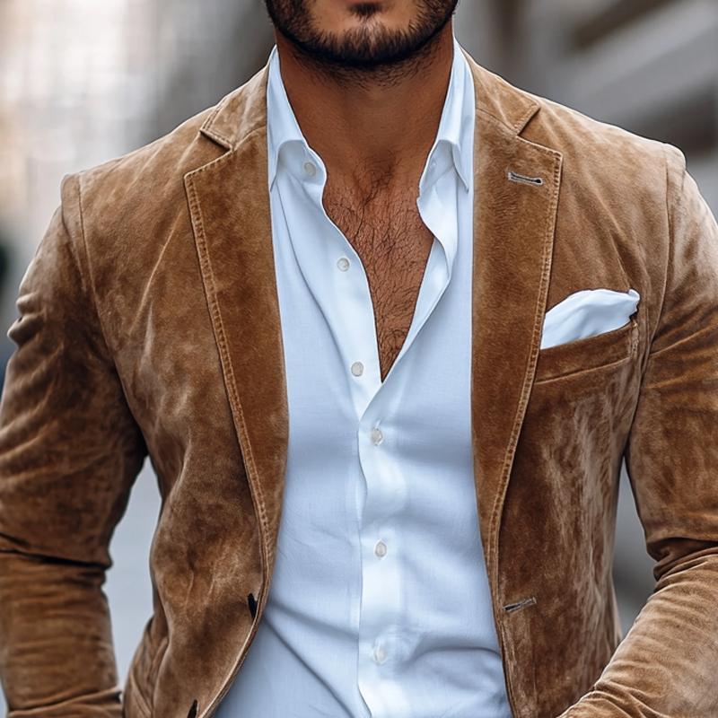 Herren Blazer Mit Klassischem London Stil