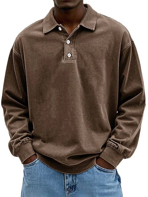 Herren Polo Shirt Mit Klassischem Schnitt