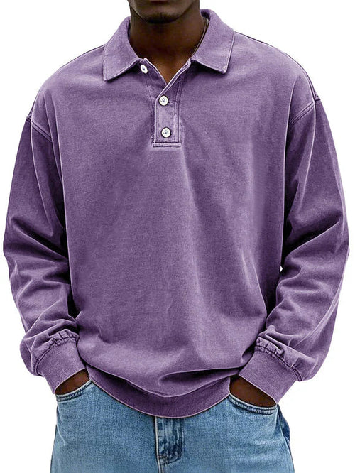 Herren Polo Shirt Mit Klassischem Schnitt