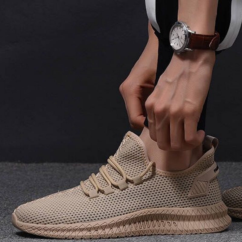 Herren Sneakers Atmungsaktiv Mit Leichter Sohle