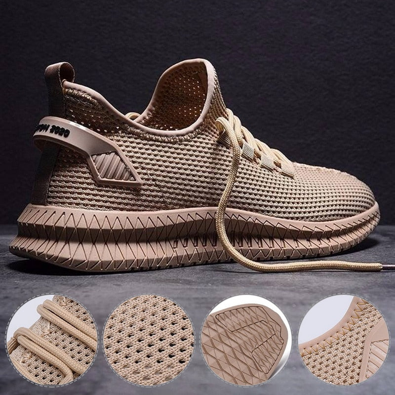 Herren Sneakers Atmungsaktiv Mit Leichter Sohle