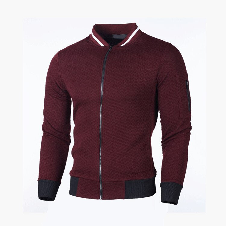 Herren Strickjacke Mit Reißverschluss Und Minimalistischem Design