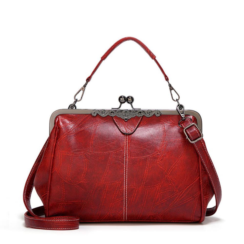 Moderne Retro-Handtasche für Damen