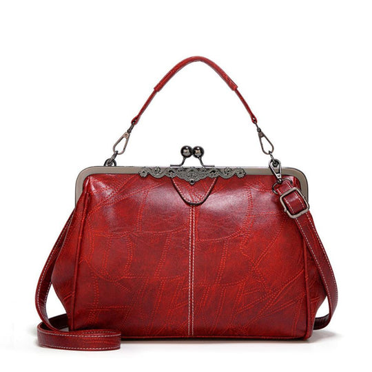 Moderne Retro-Handtasche für Damen