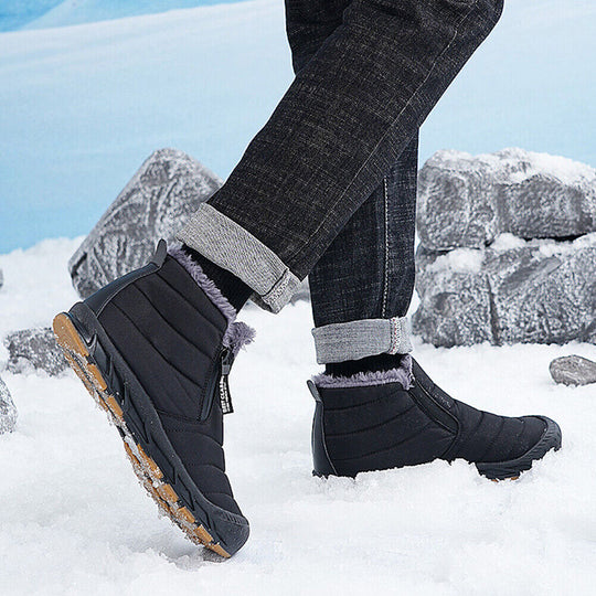 Unisex Winterstiefel Wasserdicht Mit Isoliertem Design