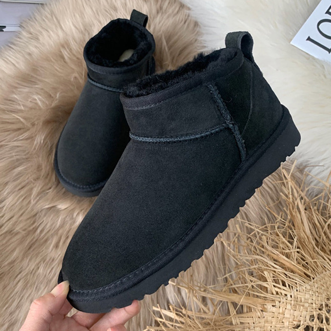 Damen Winterstiefel Mit Warmfutter Und Rutschfester Sohle