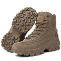 Herren Militärstiefel Mit Reißverschluss Und Rutschfester Sohle