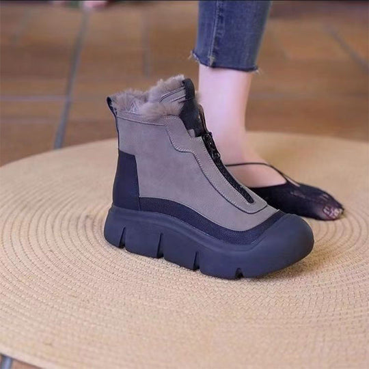 Damen Winterstiefel Mit Klassischem Design