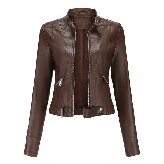 Damen Jacke Mit Klassischem Schnitt Und Kragen