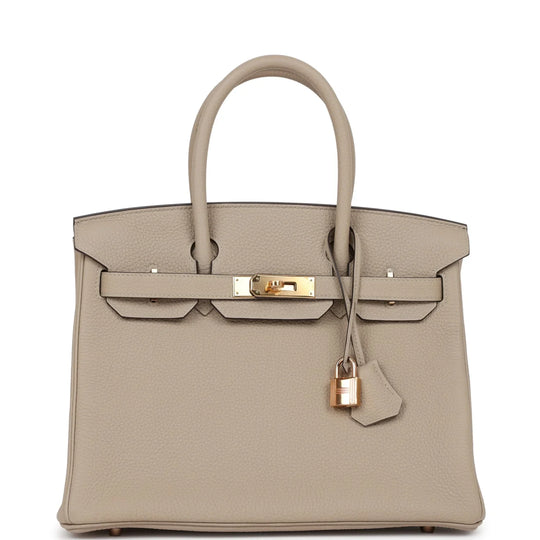 Elegante feste Handtasche mit Goldakzenten für Damen
